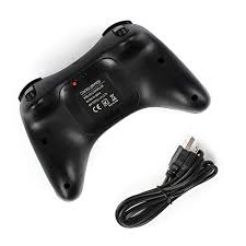 4j studios (wii u and minecraft: Amazon Com Kulannder 2 Pack Wii U Pro Controller Regalo Perfecto Para Ninos Wireless Dual Analog Controller Gamepad Para Nintendo Wii U Bluetooth Recargable Con Cable De Carga Usb Negro Videojuegos