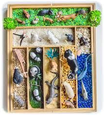 Diy Crafts Materials Animal Habitats Preschool Toddler Sensory Bins Farm Activities