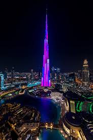 The burj khalifa is twice the height of new york's empire state building and three times as tall as the eiffel tower in paris. The Burj Khalifa Open Call Is Inviting Creatives To Light Up The Iconic Tower With Their Work Architectural Digest Middle East