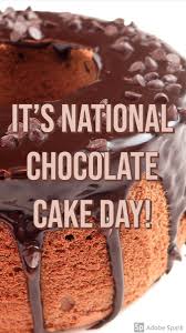Molten lava cakes with liquid chocolate centers became popular. 5news On Twitter Happy National Chocolate Cake Day Who Else Is Throwing Caution To The Wind