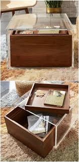 17 Trendy Coffee And Side Tables With Integrated Storage Coffee Table Small Space Creative Coffee Table Side Table With Storage