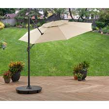 Patio garden better homes gardens offset umbrella and 11 ft w detachable netting navy for bh1809259903 outdoor spa blue ventura 7 5 fringe push up tilt white com with base tan mosquito screen 9 market brown border ibiza stripe aluminum straw home turquoise hampton bay led round in chili red yjaf052 the depot. Showing Gallery Of Offset Patio Umbrellas With Base View 13 Of 20 Photos