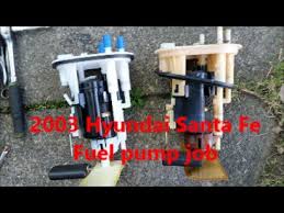 Hyundai santa fe replacement fuel filter information. How To Replace A Fuel Pump In A 2003 Hyundai Santa Fe Youtube
