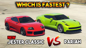 The ocelot pariah is a sports car featured in grand theft auto online as part of the doomsday heist update. Gta 5 Online Jester Classic Vs Pariah Which Is Fastest Youtube