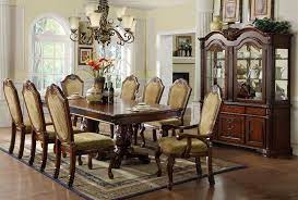 Cm3005t 7 Pc Napa Valley Dark Cherry Wood Finish Elegant Formal Dining Set Formal Dining Room Table Formal Dining Room Sets Dining Room Table Set
