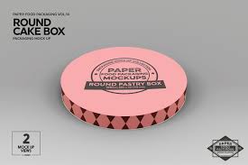 Download Paper Round Cakebox Packaging Mockup Packaging Mockup Free Packaging Mockup Paper Cake Box