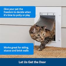Is it screeching, chirping, gnawing, scratching, chewing or perhaps performing a bagpipe solo? Amazon Com Petsafe Wall Entry Pet Door With Telescoping Tunnel Large For Pets Up To 100 Lb White Made In The Usa Pet Supplies