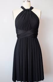 Black Short Infinity Dress Convertible Formal Multiway Wrap Etsy Evening Dresses Short Black Short Dress Short Black Bridesmaid Dresses