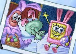 happy easter spongebob drawings spongebob painting spongebob