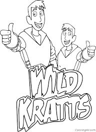 Chris and martin kratt have another great tv series, this time its animated… wild kratts. Wild Kratts Coloring Pages Coloringall
