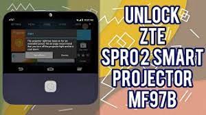 An unlocked zte spro 2 does far more than a locked one and has more value than one thinks. How To Unlock Zte Spro 2 Smart Projector Mf97b Online By Code Youtube