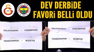 İşte beşiktaş, trabzonspor, fenerbahçe ve galatasaray'da son durum. Galatasaray Fenerbahce Ve Trabzonspor Besiktas Maclari Kac Kac Biter Iste Yorumcularin Tahminleri Youtube