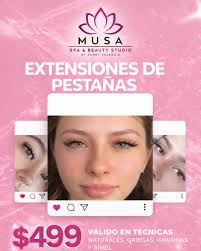 👁️✨ Miradas que enamoran ✨👁️ En MUSA Spa & Beauty Studio resaltamos tu  belleza con nuestras Extensiones de Pestañas 💖 ✔️ Acabado natural y  elegante ✔️ Diseño personalizado según tu mirada ✔️