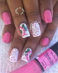 Los días se ponen más cálidos ☀️ y las flores. Pin De Celeste Lavacot En Unas Manicura De Unas Unas Decoradas Rosas Unas Para Senoras