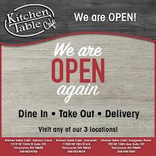 It is this simple heartwarming sentiment that we strive to share with our guests. Kitchen Table Cafe Orchards Home Facebook