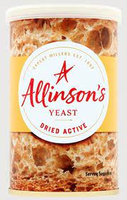 Dried Active Yeast Allinson Flour