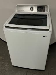 Samsung WA50M7450AW 27 Inch Top Load Washer with Self Clean, Soft-Clos