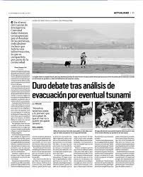 Clima y pronostico del tiempo. Publicacion En Diario El Dia Colegio De Ingenieros