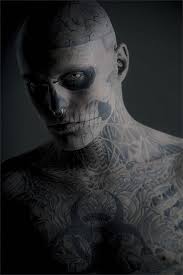 rick genest zombie boy tattoo