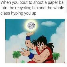 Maybe you would like to learn more about one of these? Yamcha And The Paper Ball Dragon Ball Know Your Meme