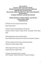 Ucapan cg wan pasir mas di konvensyen umno kelantan. Teks Ucapan Yb Dato Seri Chor Chee Heung Menteri Jpbd