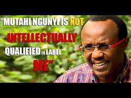 Prof ngunyi tore into the ndii's wife that she was not 'supposed' to be airing dirty linen on her. David Ndii Mutahi Ngunyi Is Not Intellectually Qualified To Label Me Youtube