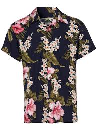 Black And Pink Floral Shirt Mens Makahiki Hawaiian Short Sleeve Shirt Brands Long Sleeve And Shorts Mens Shirts Checks Fashion