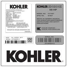 Find kohler engine parts diagram. Kohler Parts By Equipment Partstree