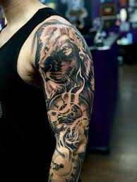 See more ideas about tattoo designs, clock tattoo, watch tattoos. Lion Clock Rose Tattoo Tattoos Tattoos For Guys I Tattoo
