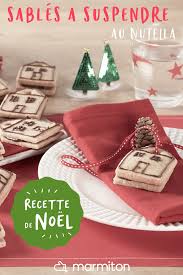 Sables De Noel Fourres Au Nutella Recette Nutella Recette Recette Biscuit