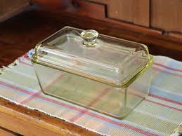 Westinghouse Clear Glass Loaf Bread Pan With Domed Lid Etsy Clear Glass Westinghouse Heavy Glass