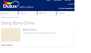 Bone China Paint Dulux Colour Dulux Color Help Colour Schemes