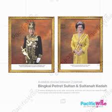 It was originally an independent state, but became a british protect. Bingkai Potret Sultan Kedah Sultanah Kedah
