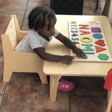 Adjustable Montessori Weaning Chair Table Set Montessori Table Settings Weaning