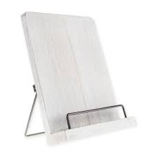 Bee Willow Home Wood Cookbook Holder In White Wash Bed Bath Beyond Cookbook Holder Bed Bath And Beyond How To Clean Metal