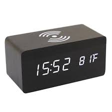 They are a stylish addition that helps to add balance to a bathroom. Buy Multi Function Alarm Clock Wireless Charger Wooden Clock For Apple Samsung Huawei Smart Phone At Affordable Prices Free Shipping Real Reviews With Photos Joom