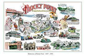 It grew larger and larger with many rides and attractions. Rocky Point Amusement Park Warwick Ri