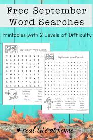 Tired of broken pencils, smudged eraser marks, and scribbles all over your word search puzzles? Free Printable September Word Search Printable Puzzle For Kids