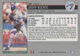 The 1991 upper deck baseball sp1 michael jordan was selling for $25. 1992 Leaf Baseball Cards