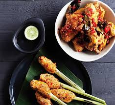 Balinese Seafood Satay Sate Lilit Recipe Recipes Chicken Recipes Food
