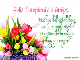 Resultado de imagen para feliz cumpleaños amiga