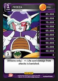 Dragon ball z reprend l'histoire de sangoku plusieurs années après son mariage avec chichi. Dragon Ball Z Tcg Heroes And Villains Checklist Dragon Ball Tcg Blog