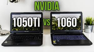 1050ti vs 1060 laptop graphics benchmarks