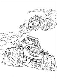 Monster machine coloring pages blaze ausmalbilder. Blaze And The Monster Machines Coloring Pages Free Printable Coloring Pages For Kids