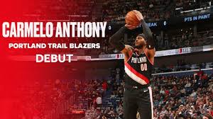 Jun 11, 2021 · portland trail blazers forward carmelo anthony, sacramento kings forward harrison barnes, milwaukee bucks guard jrue holiday, philadelphia 76ers forward tobias harris and golden state warriors. Carmelo Anthony Makes Portland Debut And First Two Buckets Against New Orleans Youtube