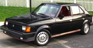 1985 Dodge Omni Glh Turbo- Americas First Real Foray Into The Hot Hatch Market 146hp In A Lightweight Body- Loads Of Fun Hot Hatch Cars Trucks Mopar Cars