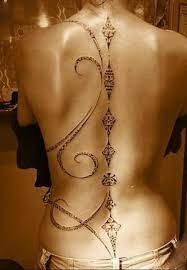 Spine Polynesian Tattoo By Marjorie Polynesische Tatowierungen Tattoos Rucken Tatowierungen