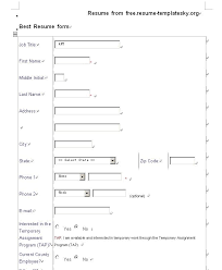 Download 20+ modern resume formats in both microsoft word (doc) & pdf. Blank Resume Template Pdf Job Resume Samples Job Resume Samples Job Resume Resume Form