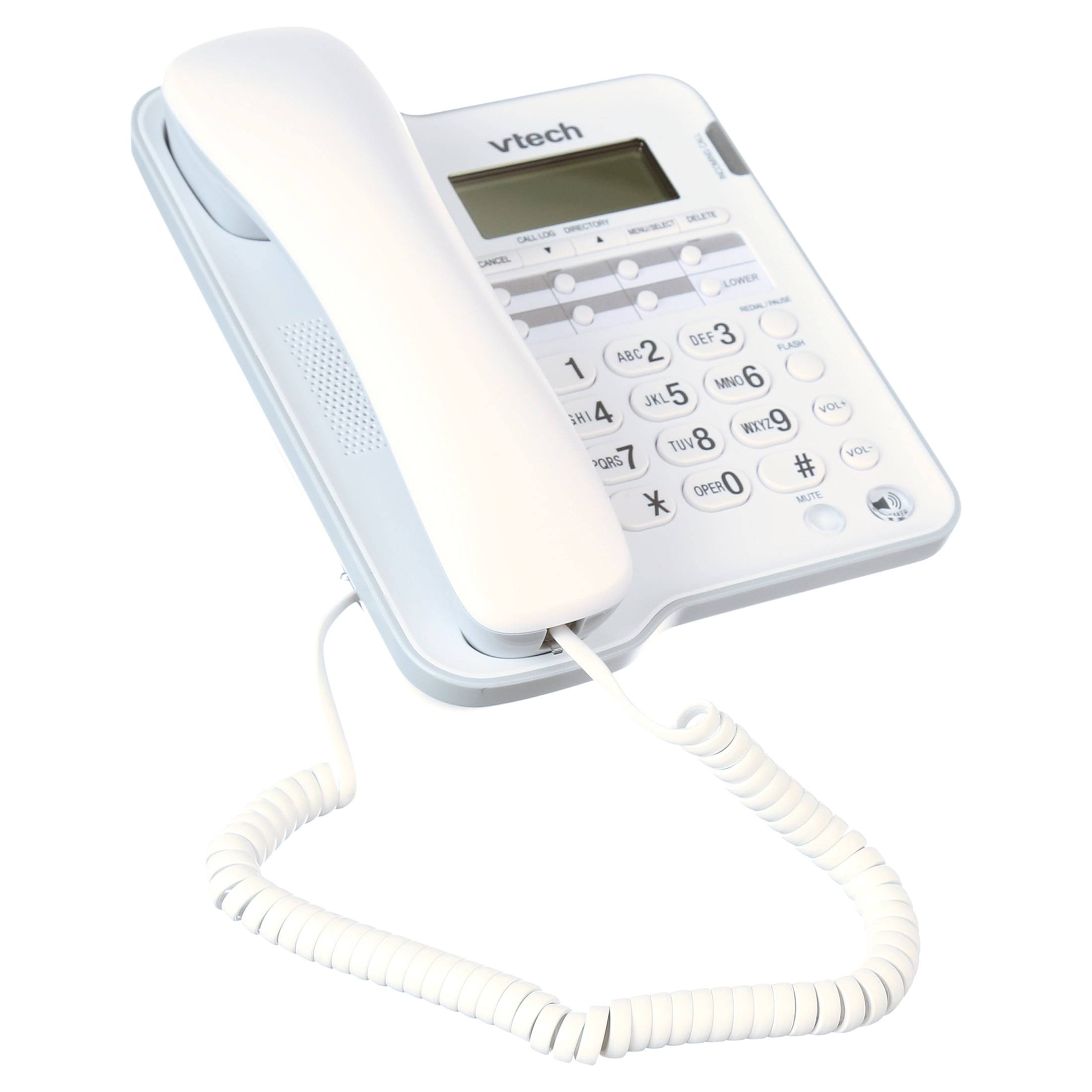 Vtech 1 pk Digital Telephone White cd1153