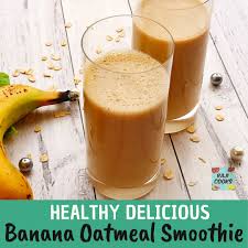You need 2 tbsp of peanut butter. Healthy Banana Oatmeal Smoothie Rajicooks